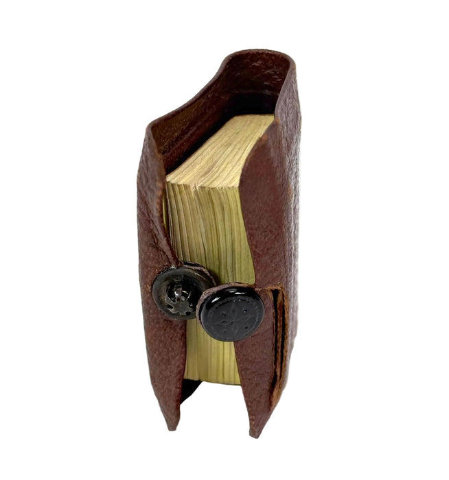 Miniature Book; Bryce's English Dictionary; The Smallest English Dictionary in the World, David Bryce, Glasgow, c. 1900. Pears promotional issue with original magnifying leather wallet