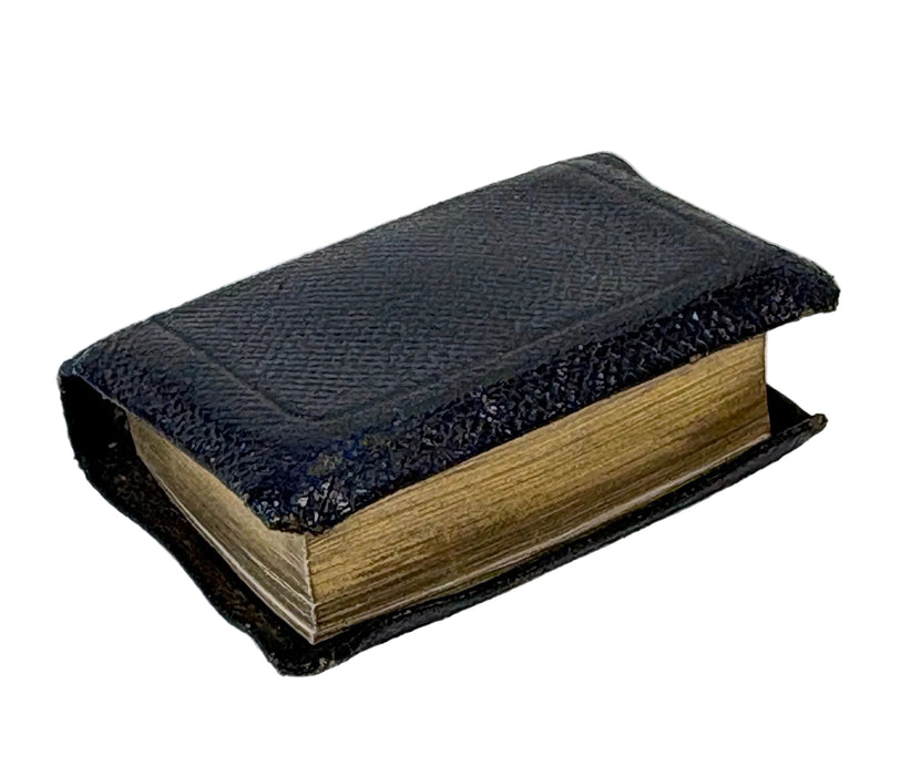 Miniature Book; The Holy Bible containing the Old and New Testaments, David Bryce, Glasgow, 1896, with magnifier