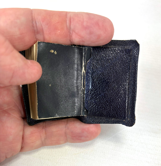 Miniature Book; The Holy Bible containing the Old and New Testaments, David Bryce, Glasgow, 1896, with magnifier