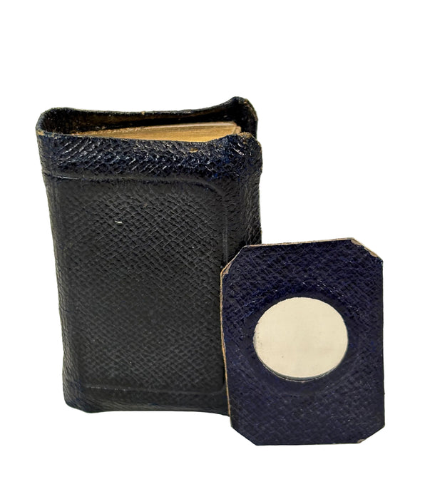Miniature Book; The Holy Bible containing the Old and New Testaments, David Bryce, Glasgow, 1896, with magnifier