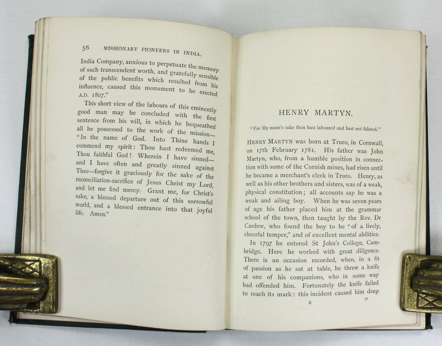 Missionary Pioneers in India, John Rutherfurd, Andrew Elliot, Edinburgh, 1896