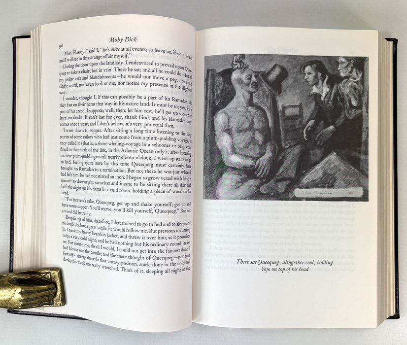 Moby Dick; or, The Whale, by Herman Melville. The Easton Press Collector's Edition, 1977