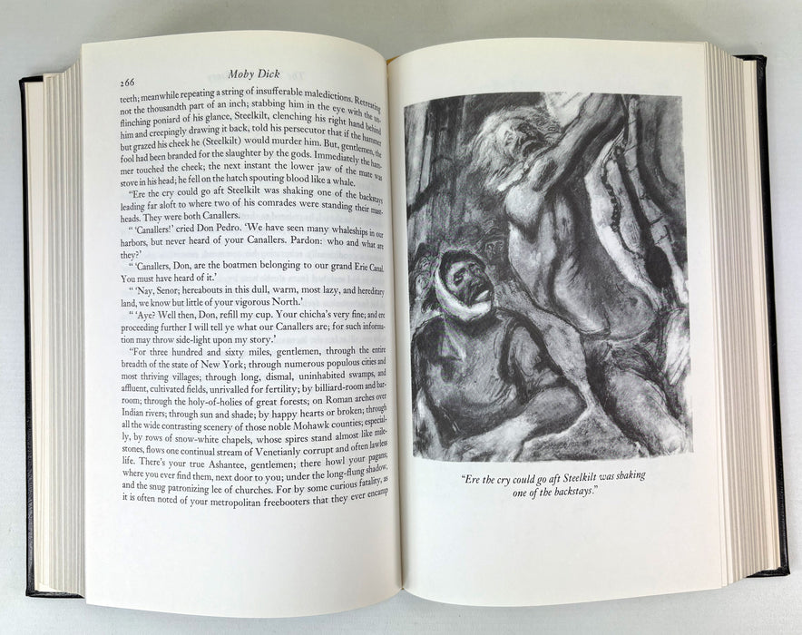Moby Dick; or, The Whale, by Herman Melville. The Easton Press Collector's Edition, 1977