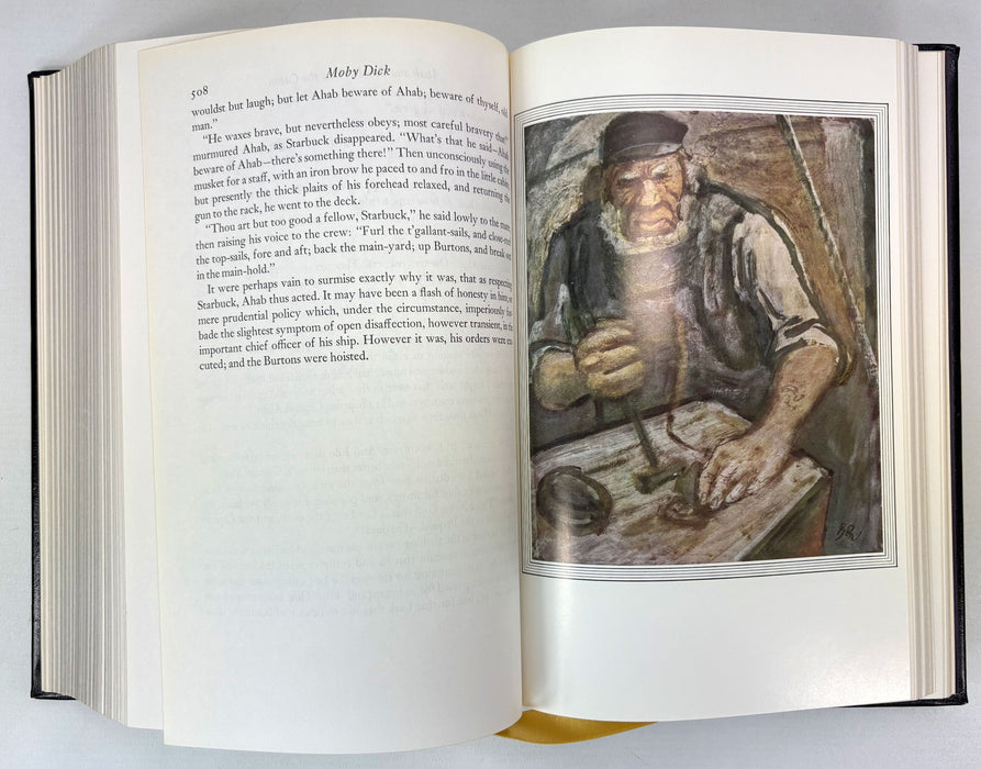 Moby Dick; or, The Whale, by Herman Melville. The Easton Press Collector's Edition, 1977