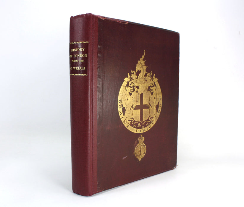 Modern History of the City of London, Charles Welch, 1896