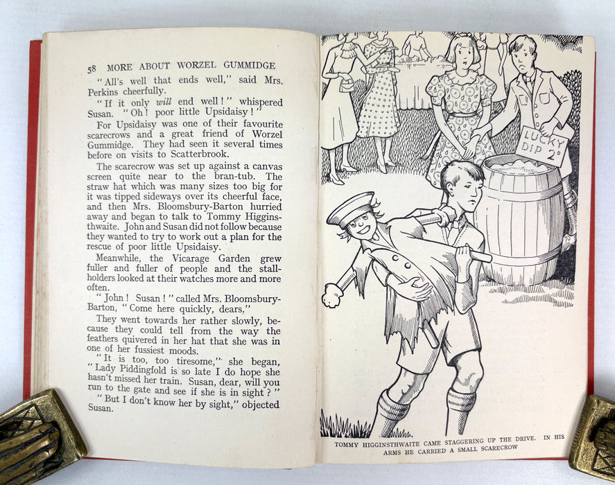 More About Worzel Gummidge, Barbara Euphan Todd, 1st edition, 1st impression, with dustjacket, 1938