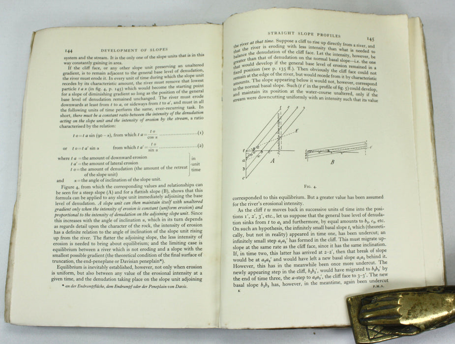 Morphological Analysis of Land Forms; A Contribution to Physical Geology, Walther Penck, 1953, Printer's File copy