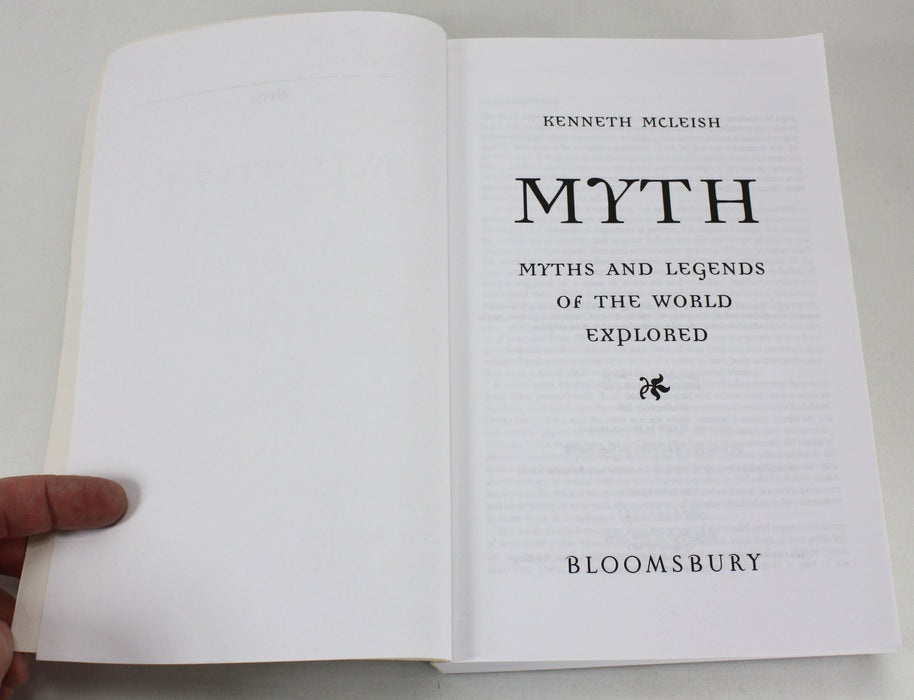 Myth; Myths and Legends of the World Explored, Kenneth McLeish, 1996