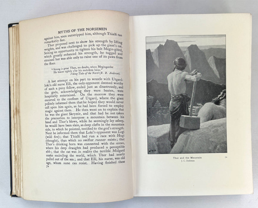 Myths of the Norsemen from the Eddas and Sagas, H.A. Guerber, Harrap, 1909