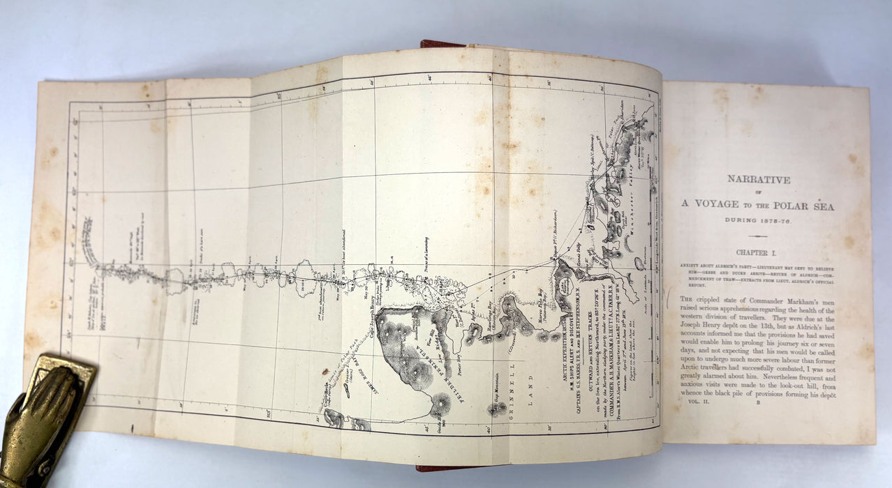 Narrative of A Voyage to the Polar Sea During 1875-6 in H.M. Ships 'Albert' and 'Discovery', by Capt. Sir G.S. Nares, 1878