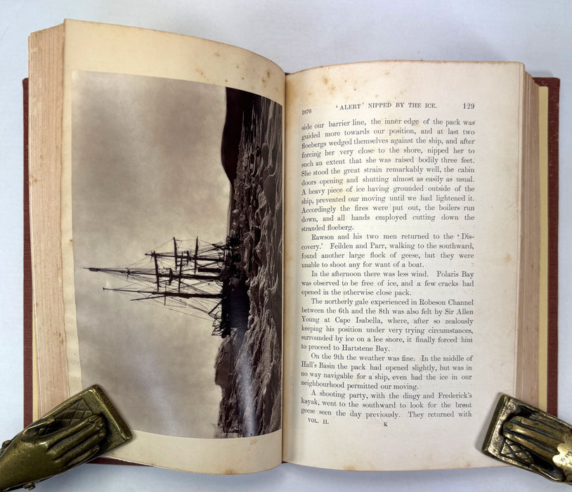 Narrative of A Voyage to the Polar Sea During 1875-6 in H.M. Ships 'Albert' and 'Discovery', by Capt. Sir G.S. Nares, 1878