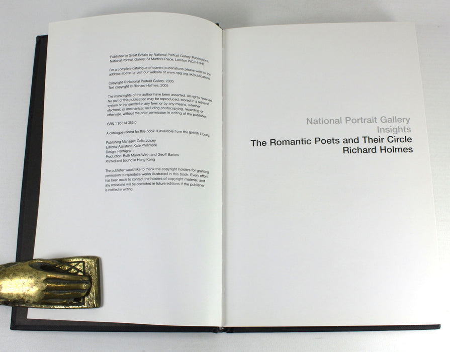 National Portrait Gallery Insights; The Romantic Poets and Their Circle, Richard Holmes, 2005