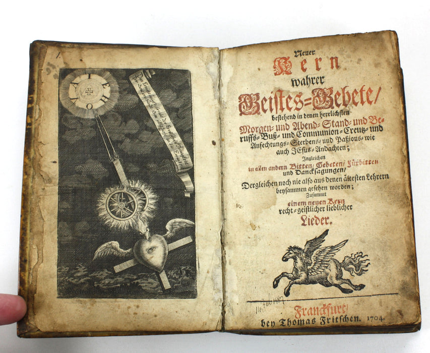 Neuer Kern Wahrer Geistes-Gebete, Gottfried Arnold, Thomas Fritschen, Franckfurt, 1704