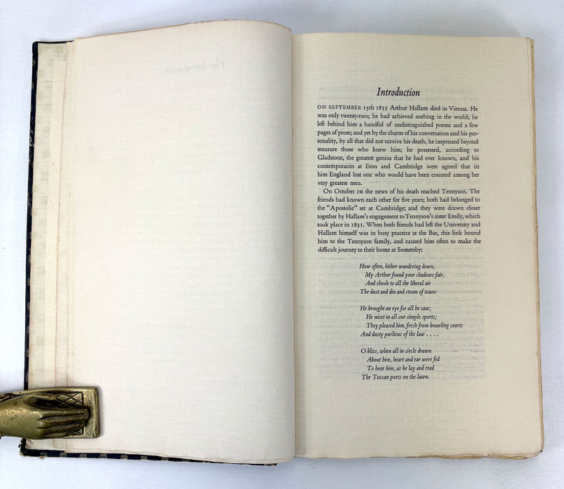 Nonesuch Press; In Memoriam, Alfred Lord Tennyson, numbered limited edition, 1933