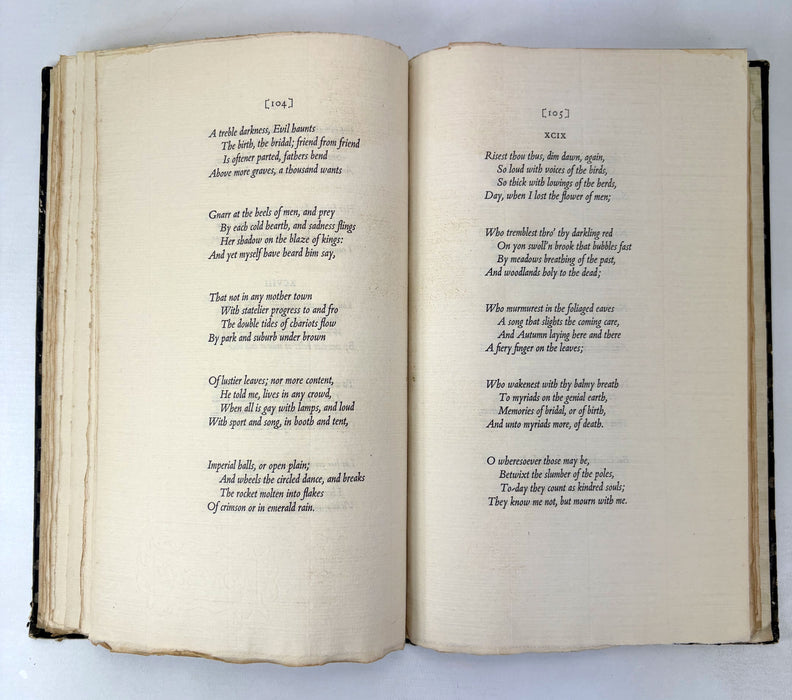 Nonesuch Press; In Memoriam, Alfred Lord Tennyson, numbered limited edition, 1933