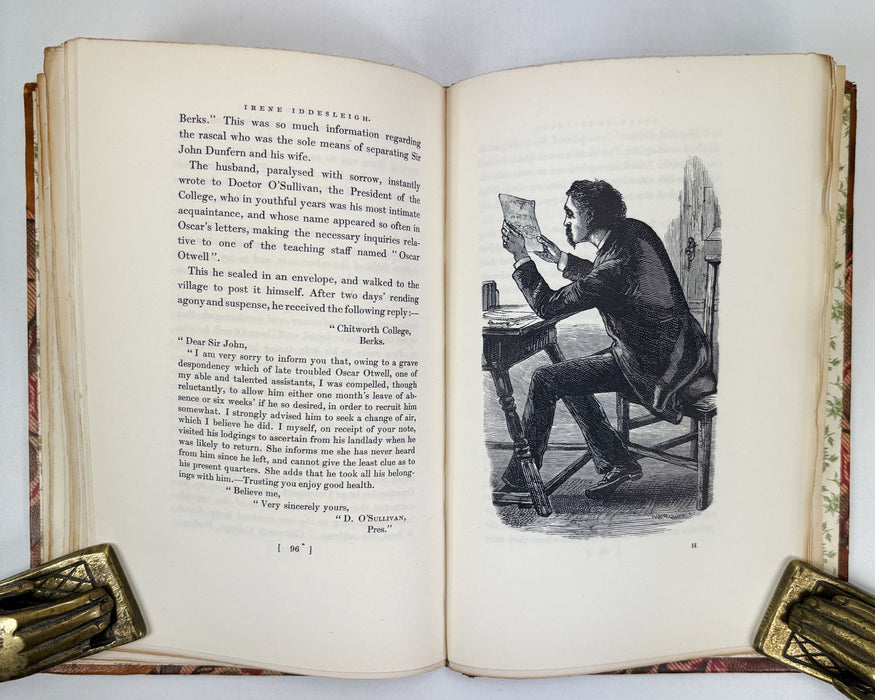 Nonesuch Press; Irene Iddesleigh, A Novel by Mrs. Amanda McKittrick Ros, 1926, numbered limited edition