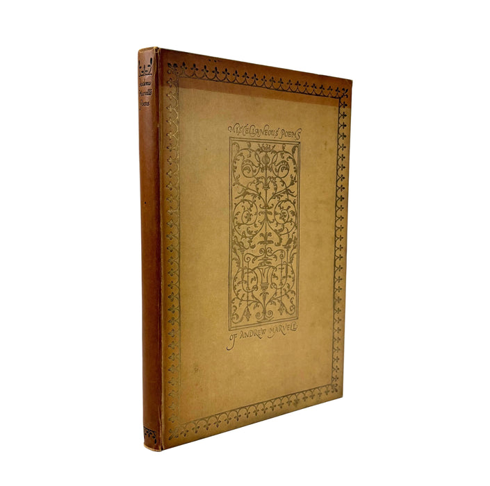Nonesuch Press; Miscellaneous Poems by Andrew Marvell, numbered limited edition, 1923