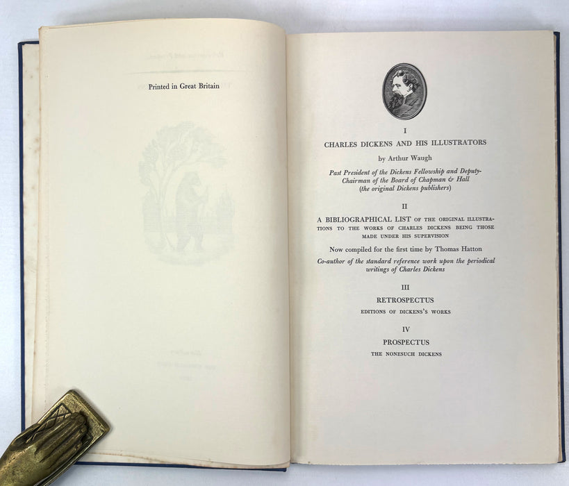 Nonesuch Press; Retrospectus and Prospectus; The Nonesuch Dickens, 1937