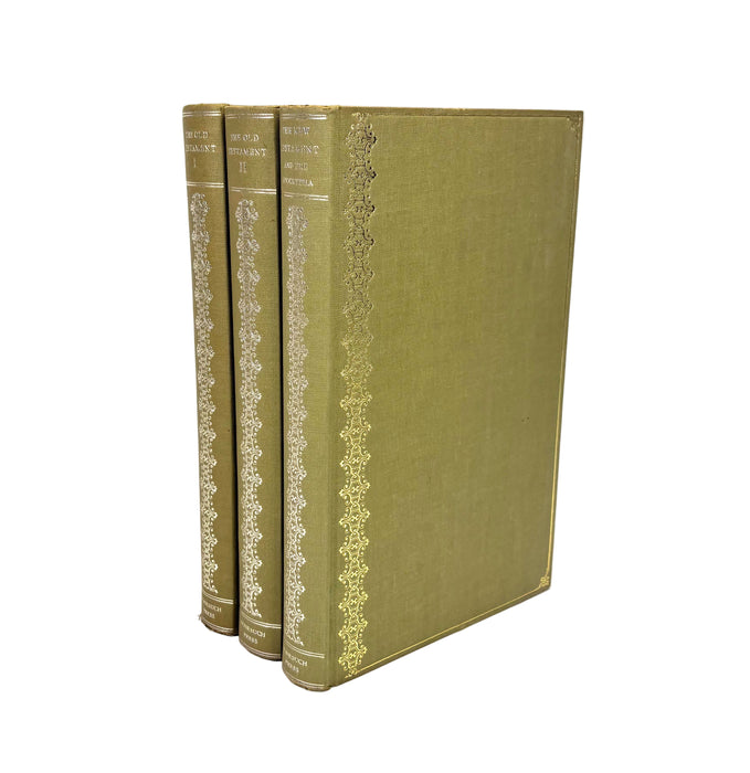 Nonesuch Press; The Holy Bible; The Authorized or King James Version of 1611, In Three Volumes, 1963