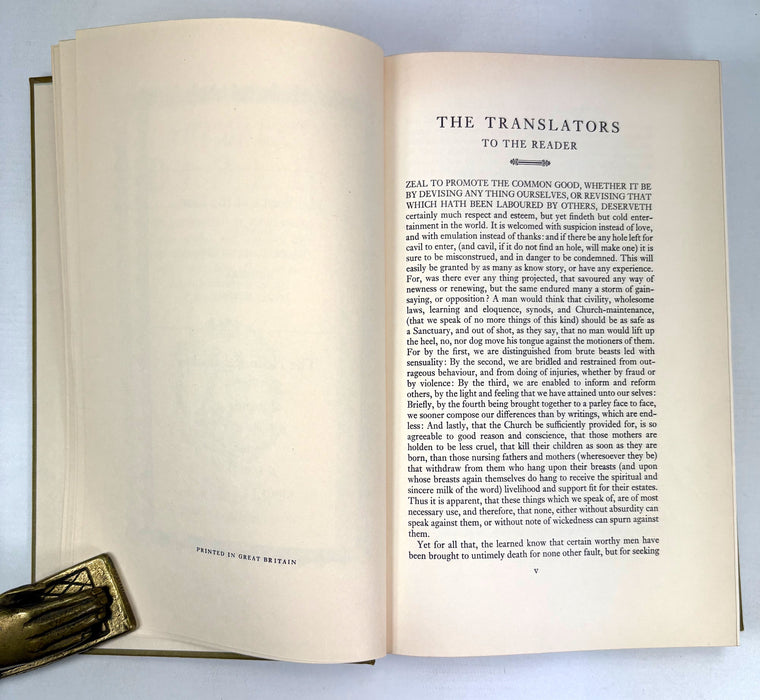 Nonesuch Press; The Holy Bible; The Authorized or King James Version of 1611, In Three Volumes, 1963