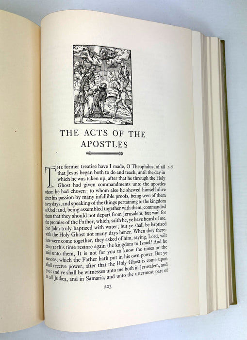 Nonesuch Press; The Holy Bible; The Authorized or King James Version of 1611, In Three Volumes, 1963