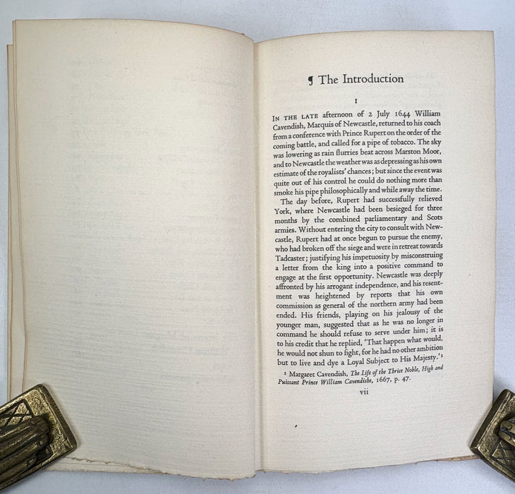Nonesuch Press; The Phanseys of William Cavendish, Marquis of Newcastle addressed to Margaret Lucas and her Letters in Reply, Douglas Grant, 1956, numbered limited edition