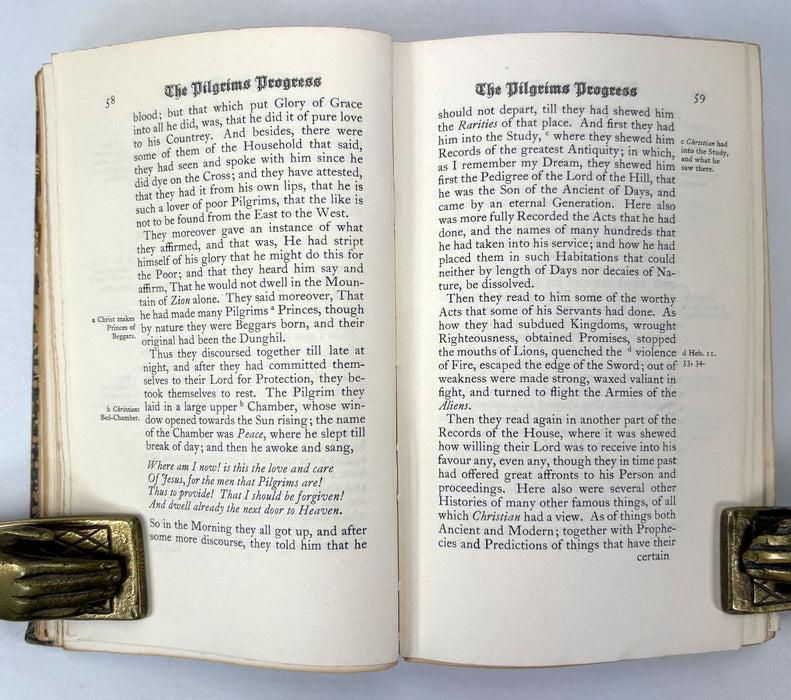 Nonesuch Press; The Pilgrim's Progress, and The Life & Death of Mr. Badman by John Bunyan 1628-1688, numbered limited edition, 1928