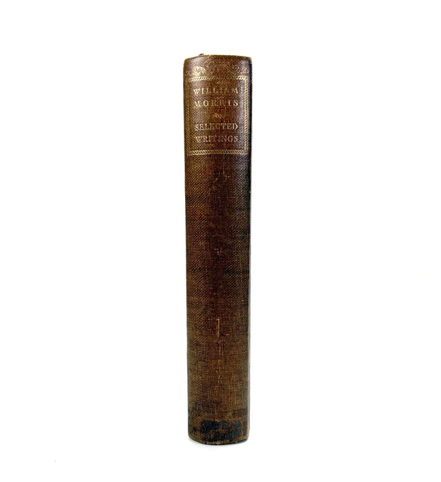 Nonesuch Press; William Morris, Centenary Edition, edited by G.D.H. Cole, 1934 first edition