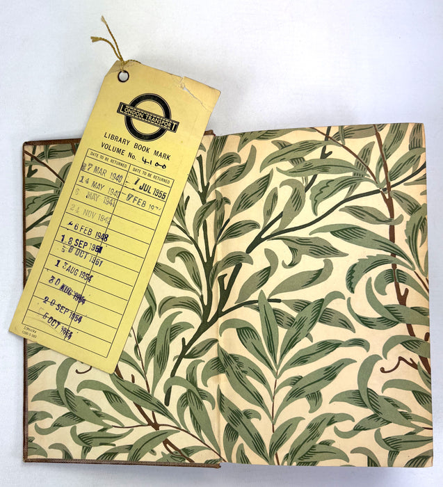 Nonesuch Press; William Morris, Centenary Edition, edited by G.D.H. Cole, 1934 first edition