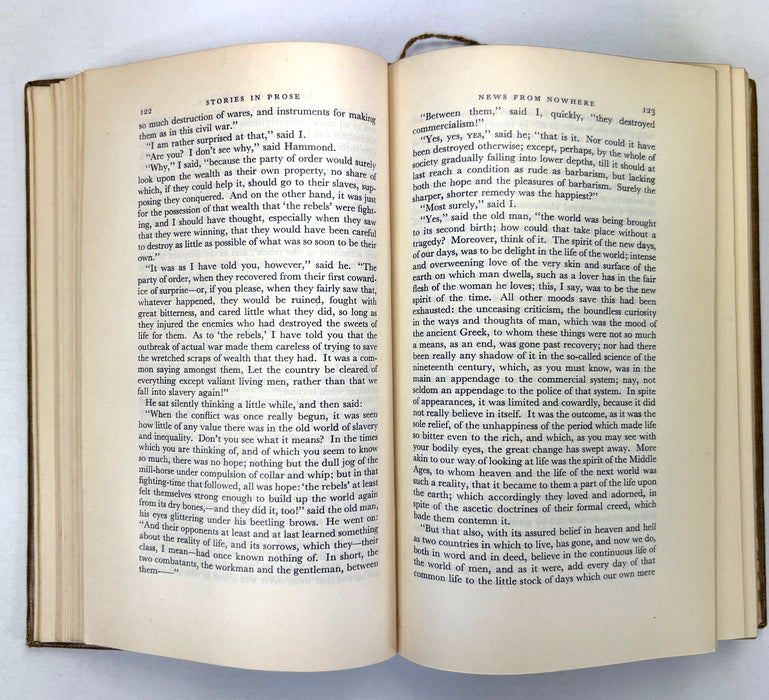 Nonesuch Press; William Morris, Centenary Edition, edited by G.D.H. Cole, 1934 first edition