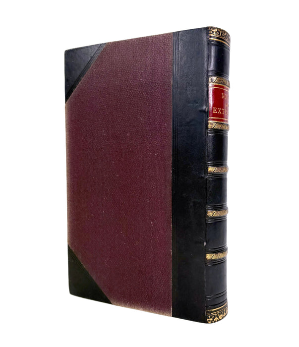 'Notes and Extracts' - a vintage disguised library volume containing only blank pages