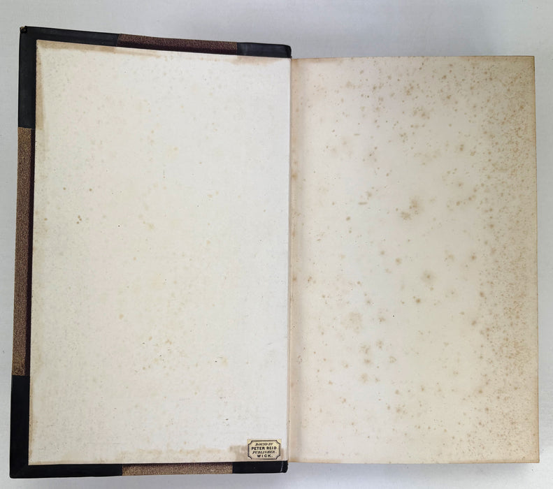 'Notes and Extracts' - a vintage disguised library volume containing only blank pages