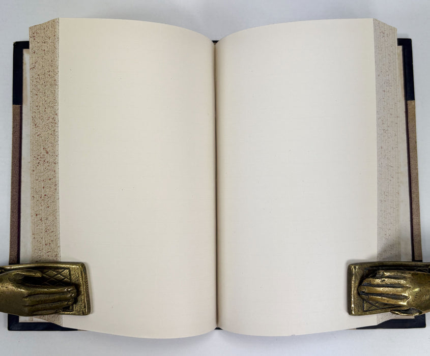 'Notes and Extracts' - a vintage disguised library volume containing only blank pages