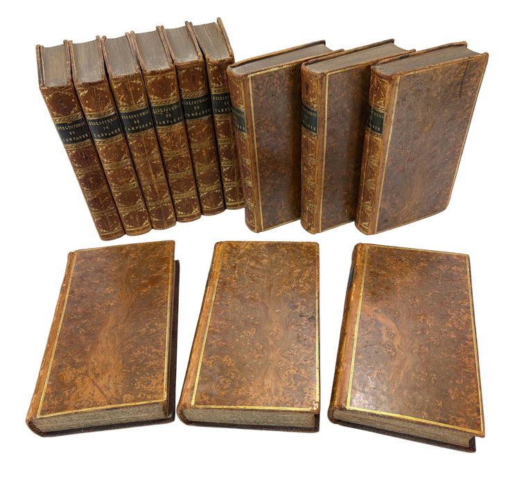 Nouvelle Bibliothèque de Campagne, ou Choix d’Épisodes intéressans et curieux, Amsterdam and Paris, 1769-1784