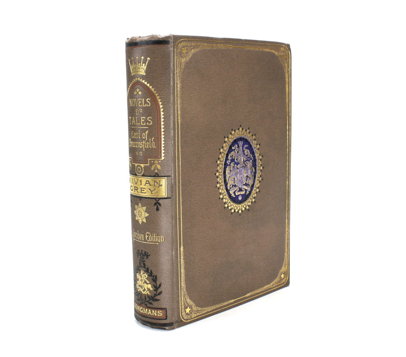 Novels and Tales by the Earl of Beaconsfield. 11 volumes complete, 1881. Hughenden Edition