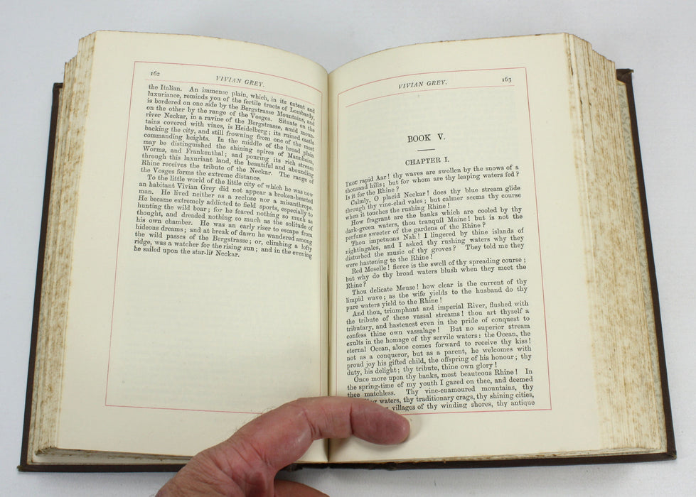 Novels and Tales by the Earl of Beaconsfield. 11 volumes complete, 1881. Hughenden Edition