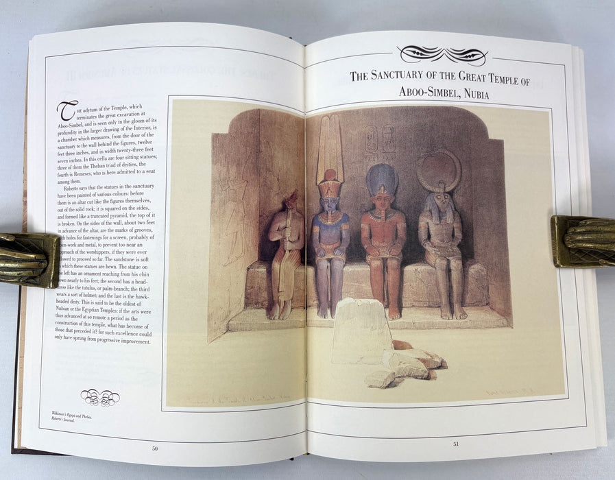 David Roberts; Egypt & Nubia, and The Holy Land, Two-volume gift edition in slipcase, 1999
