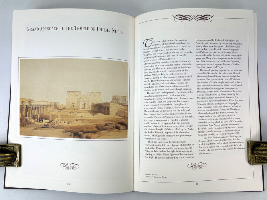 David Roberts; Egypt & Nubia, and The Holy Land, Two-volume gift edition in slipcase, 1999