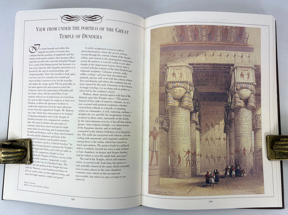 David Roberts; Egypt & Nubia, and The Holy Land, Two-volume gift edition in slipcase, 1999