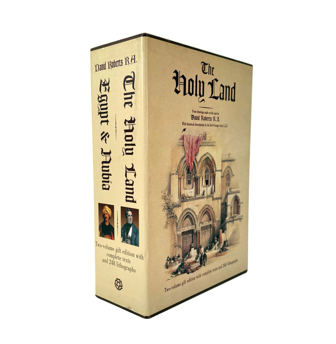 David Roberts; Egypt & Nubia, and The Holy Land, Two-volume gift edition in slipcase, 1999