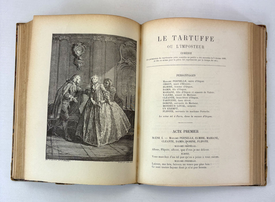 Œuvres de Molière, Édition Spécialement pour les Magasins du Bon Marché, par A. Deslinières, Paris, 1896