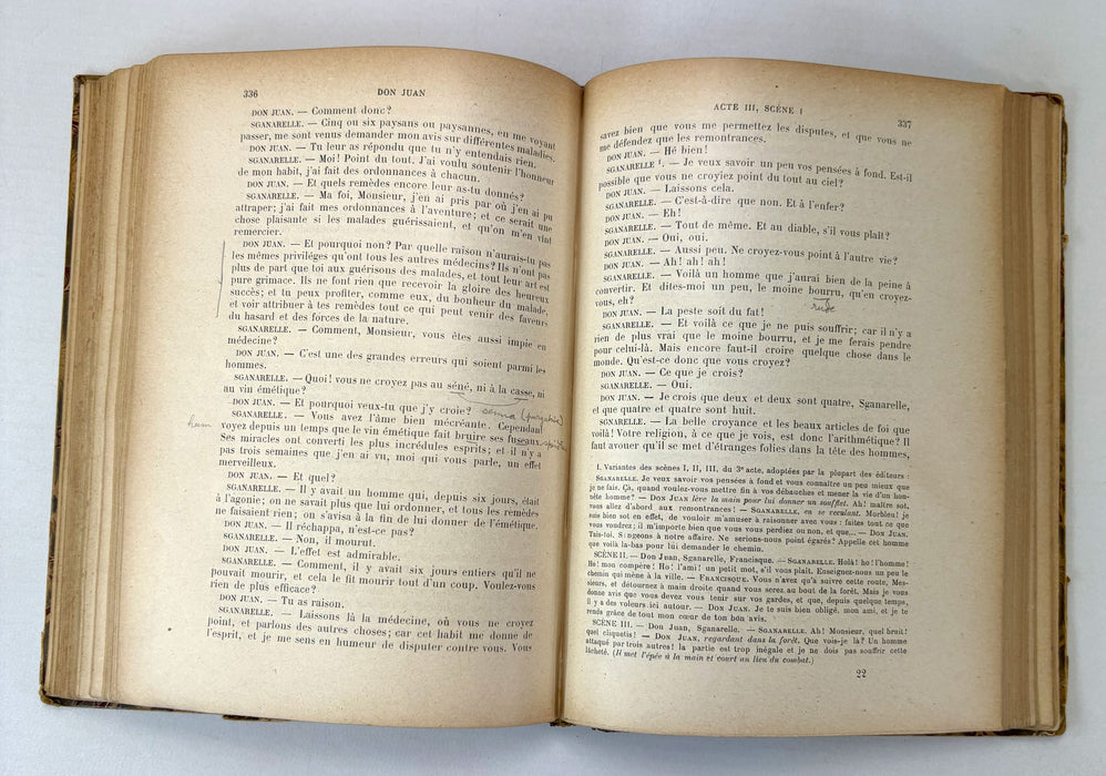 Œuvres de Molière, Édition Spécialement pour les Magasins du Bon Marché, par A. Deslinières, Paris, 1896