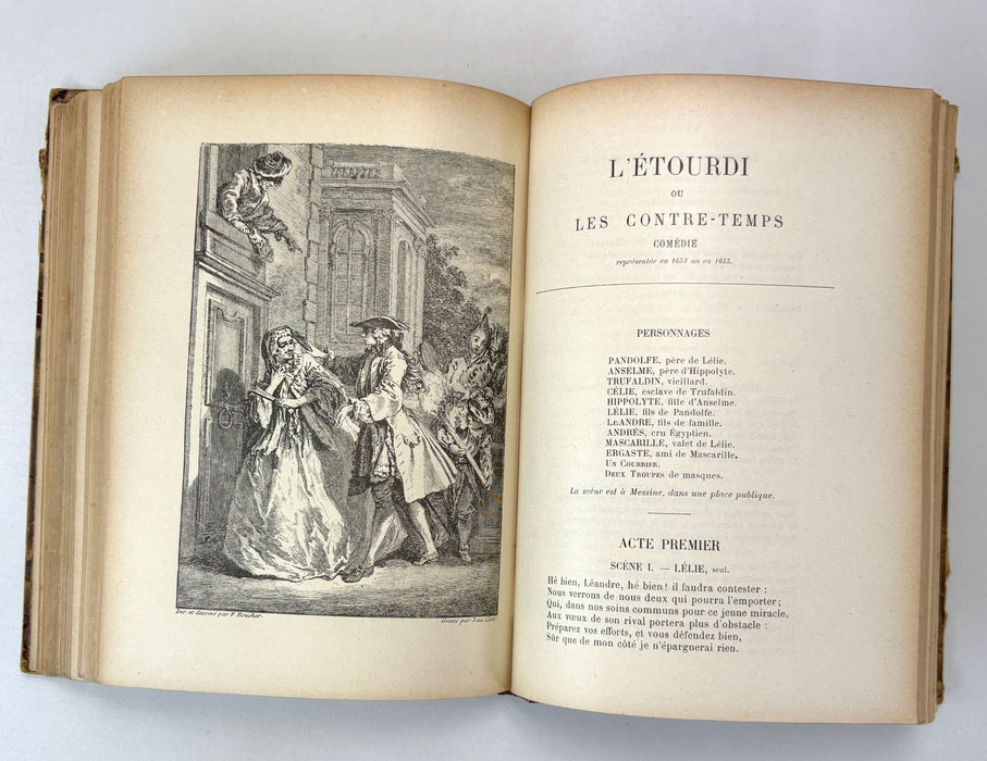 Œuvres de Molière, Édition Spécialement pour les Magasins du Bon Marché, par A. Deslinières, Paris, 1896