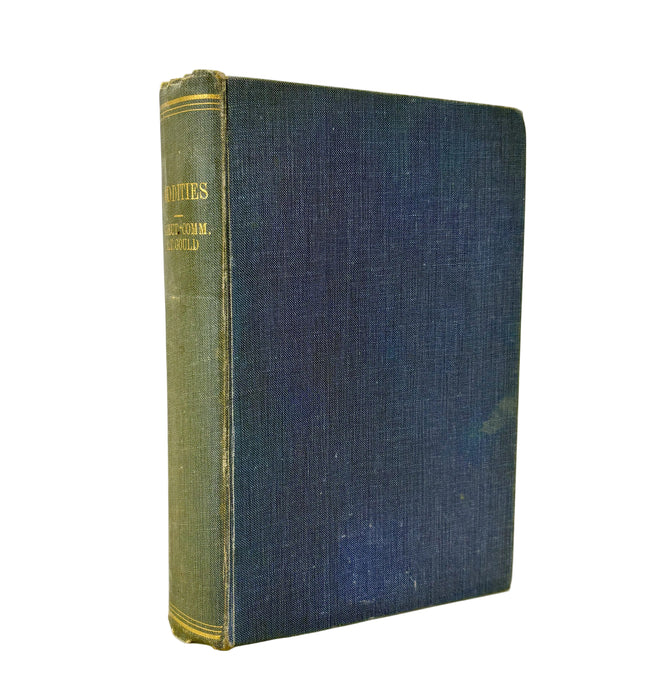 Oddities; A Book of Unexplained Facts, by Rupert T. Gould. Published by Philip Allan, 1928.
