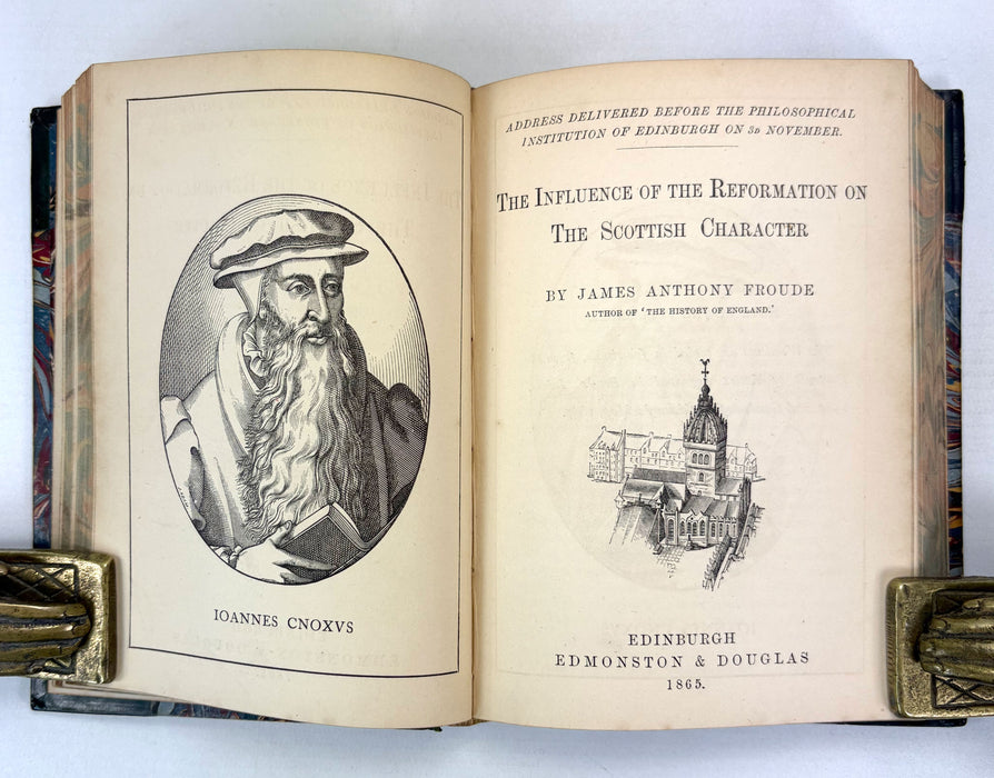 Odds and Ends; A Scottish Sammelband of Ten Works, including Bibliomania and the Stormontfield Piscicultural Experiments. Edmonston & Douglas, 1865-1867