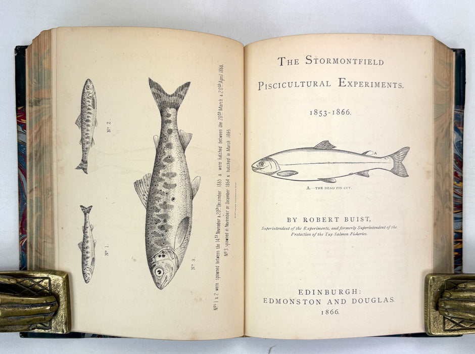 Odds and Ends; A Scottish Sammelband of Ten Works, including Bibliomania and the Stormontfield Piscicultural Experiments. Edmonston & Douglas, 1865-1867