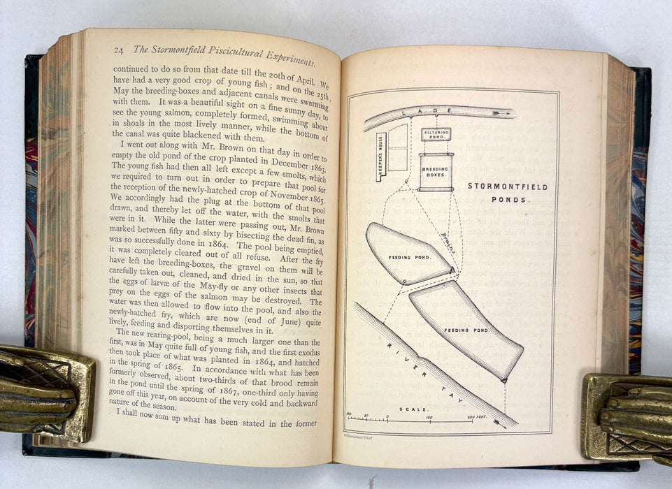 Odds and Ends; A Scottish Sammelband of Ten Works, including Bibliomania and the Stormontfield Piscicultural Experiments. Edmonston & Douglas, 1865-1867