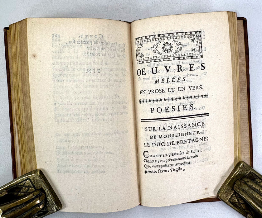 Oeuvres du Comte Antoine Hamilton. Paris, 1760–1762. In six volumes, complete.