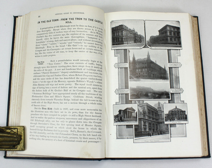 Official Guide to Edinburgh, 1912 & About St. Matthew's Morningside; The Book of the Bazaar, 1908