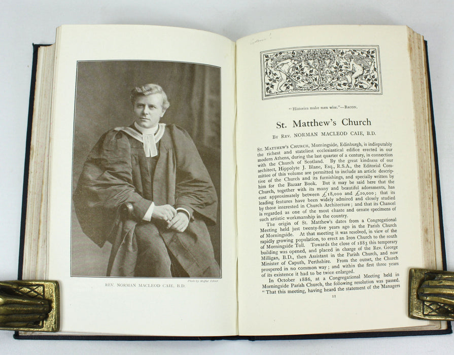 Official Guide to Edinburgh, 1912 & About St. Matthew's Morningside; The Book of the Bazaar, 1908